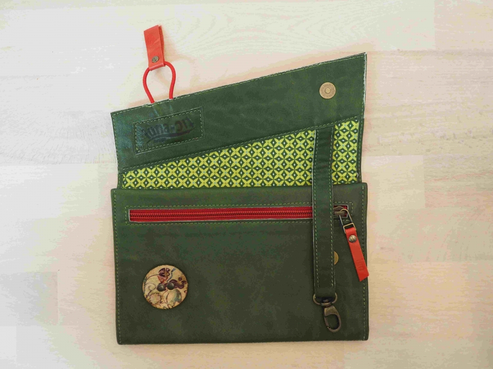 galavogel groen-rood - foto 3