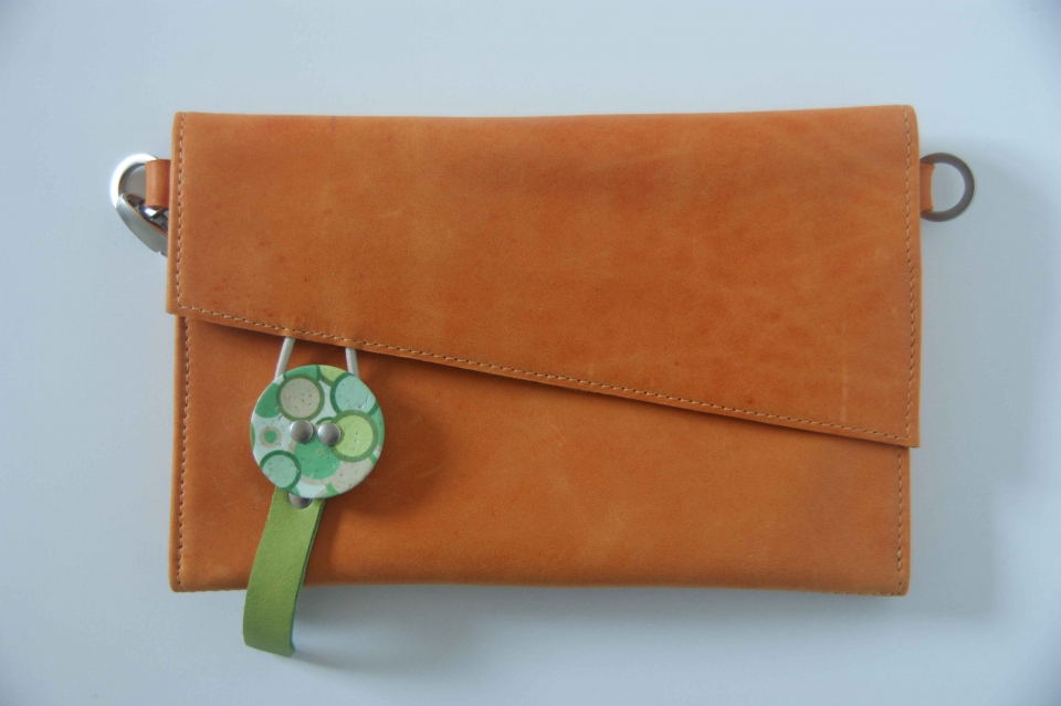 galavogel oranje-groen