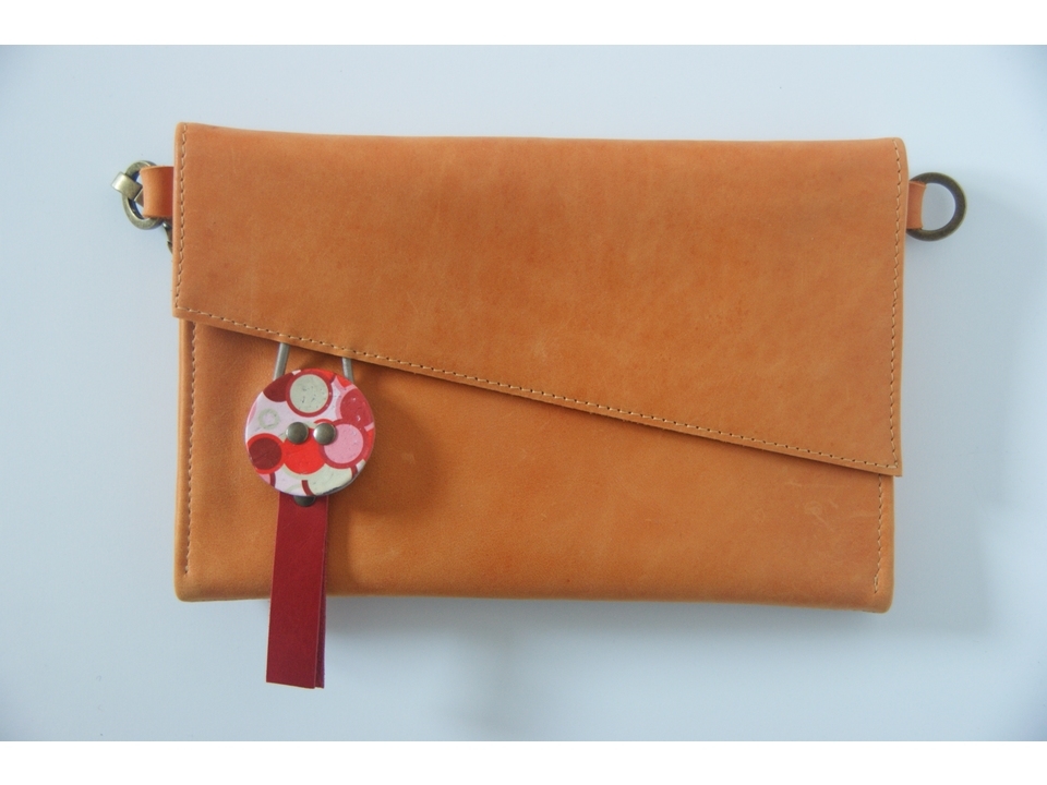 galavogel oranje-rood